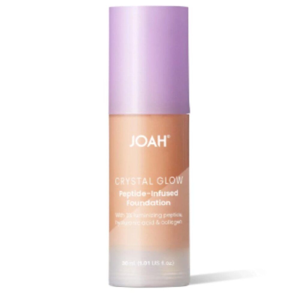 JOAH Crystal Glow Peptide-Infused Foundation + Primer - Light to Med - MC030